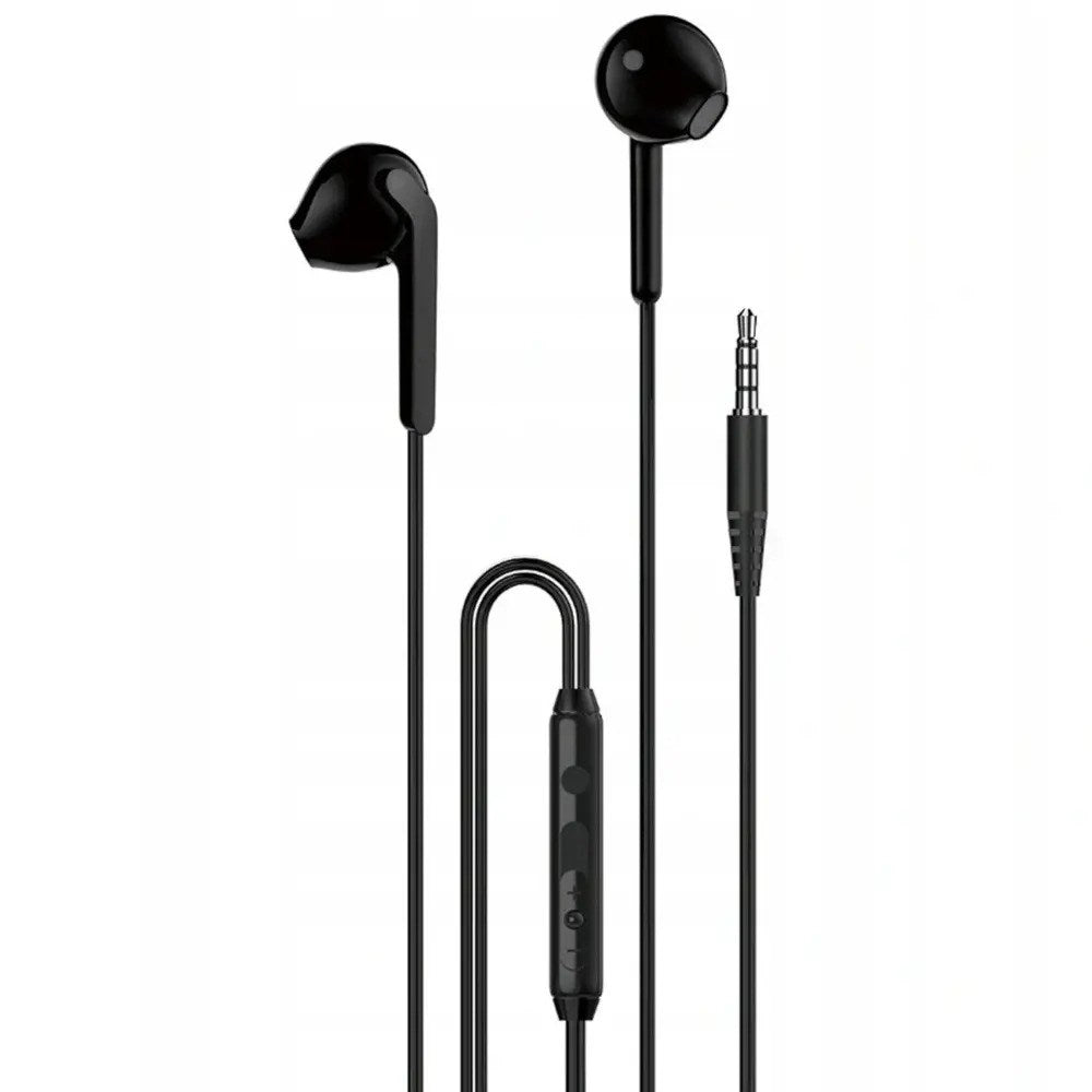 Dudao X3 Wired In-Ear Headphones w. 3.5mm Minijack - Black