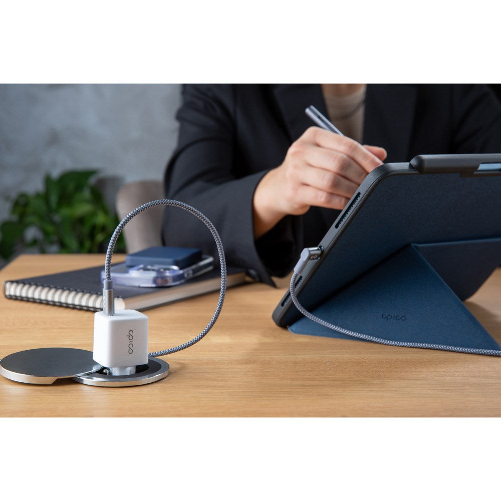 Epico Mini Wall Charger PD 30W GaN with USB-C - White