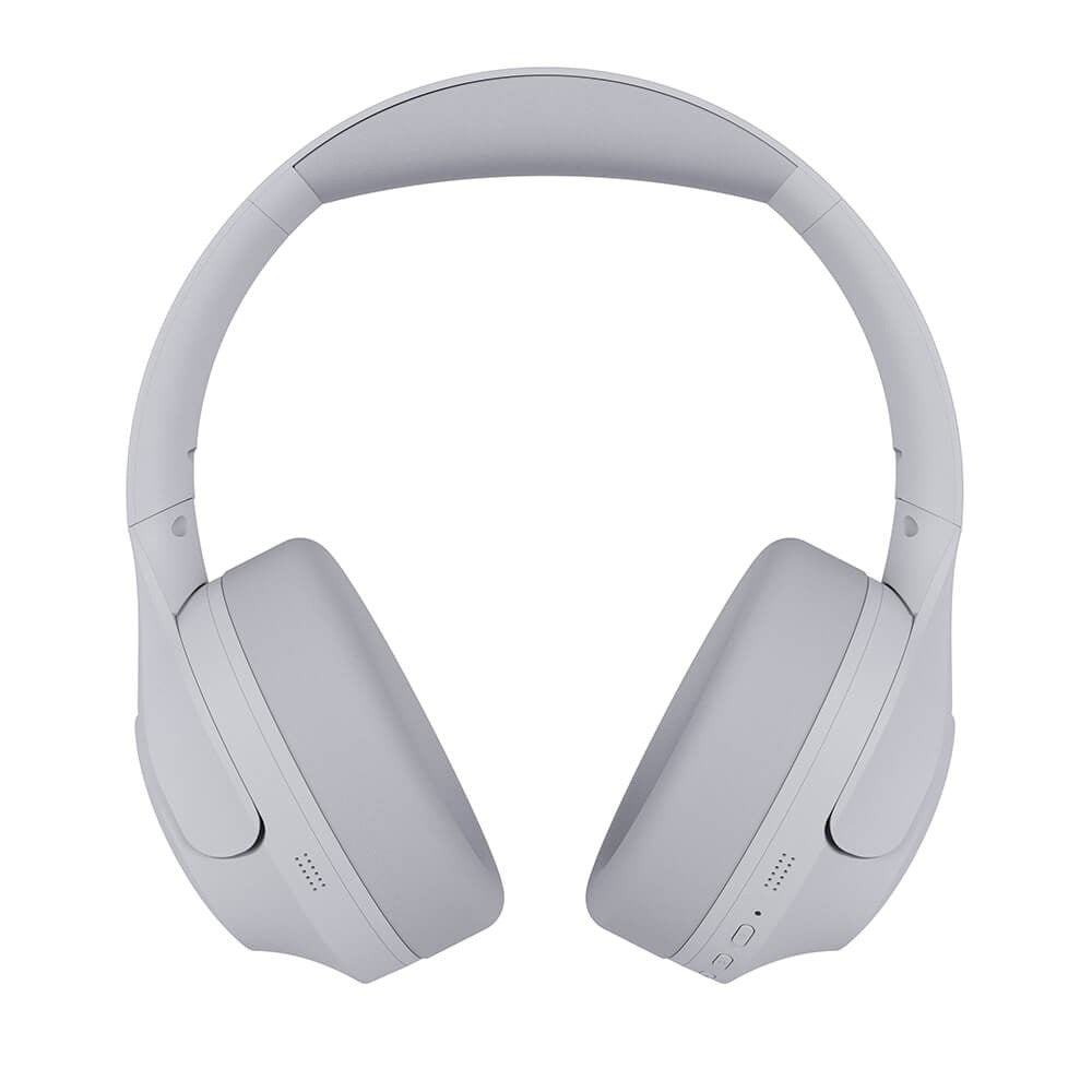 Happy Plugs Play Pro Wireless Over-Ear Headphones with Noise Cancellation - White