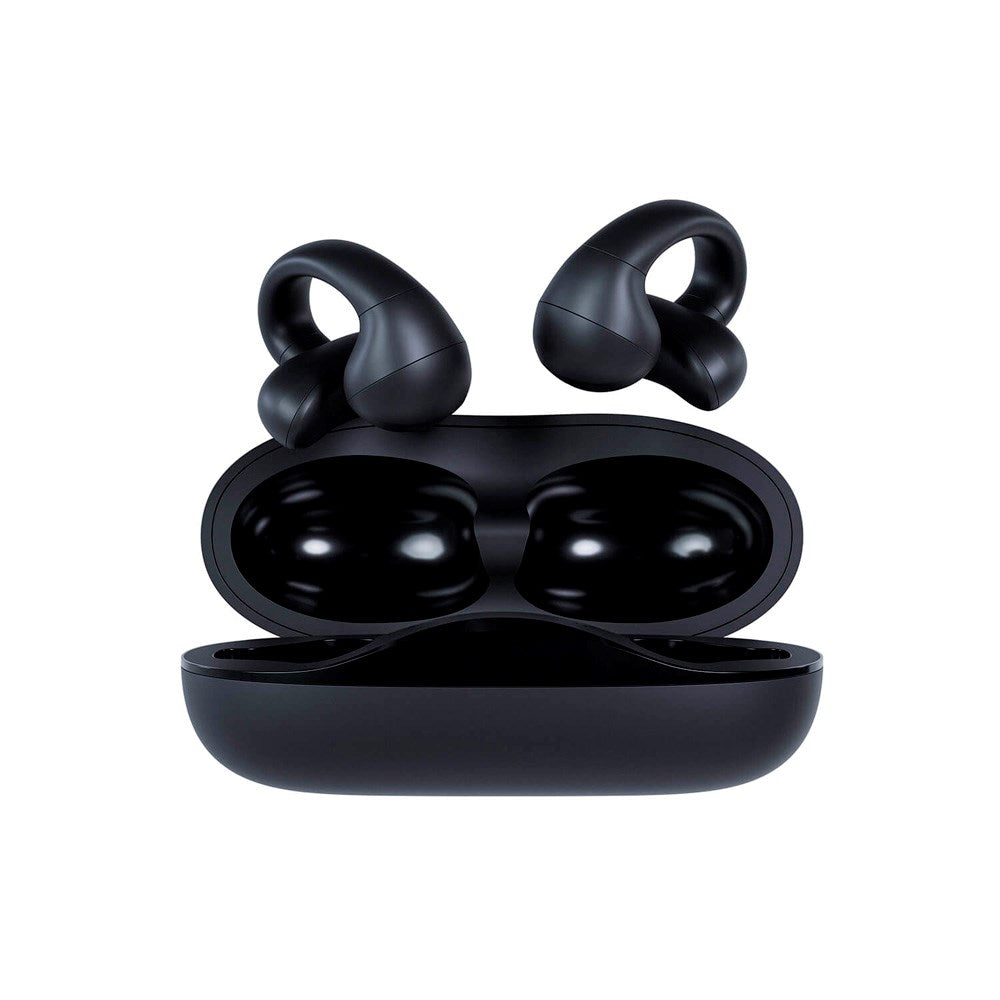 Happy Plugs Clip Wireless Open-Ear Headphones - Black
