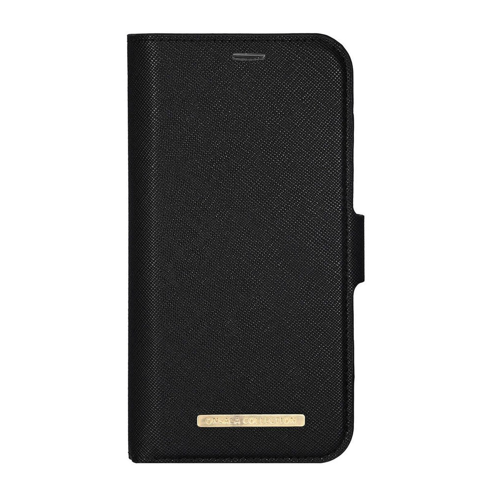 Onsala iPhone 16 ECO Flip Cover with Wallet - MagSafe Compatible - Black