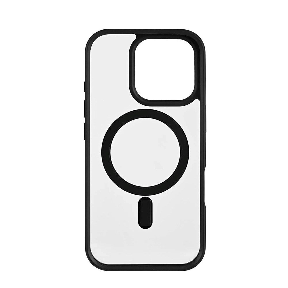 iPhone 16 Pro Onsala Bumper Case - MagSafe Compatible - Black & Transparent