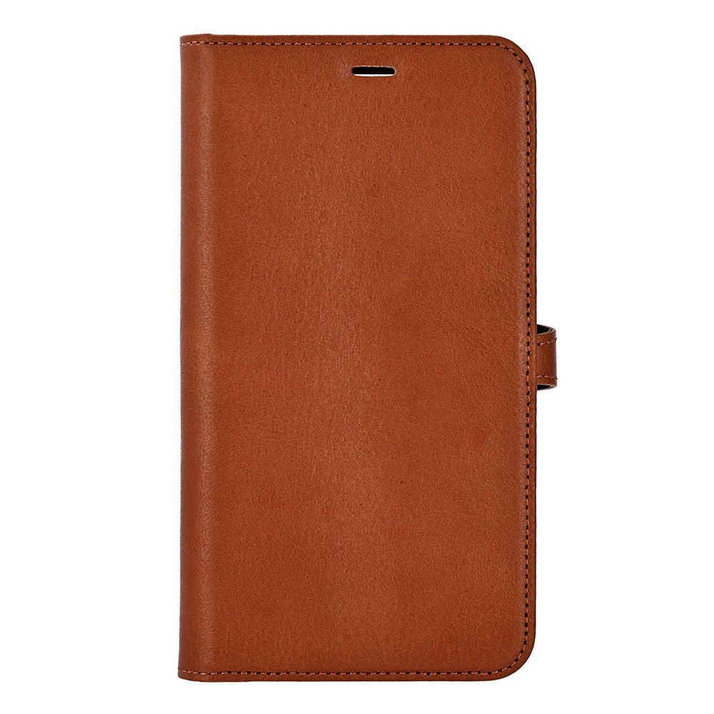 iPhone 17 Pro Max Buffalo 2-in-1 Genuine Leather Flip Case - Brown