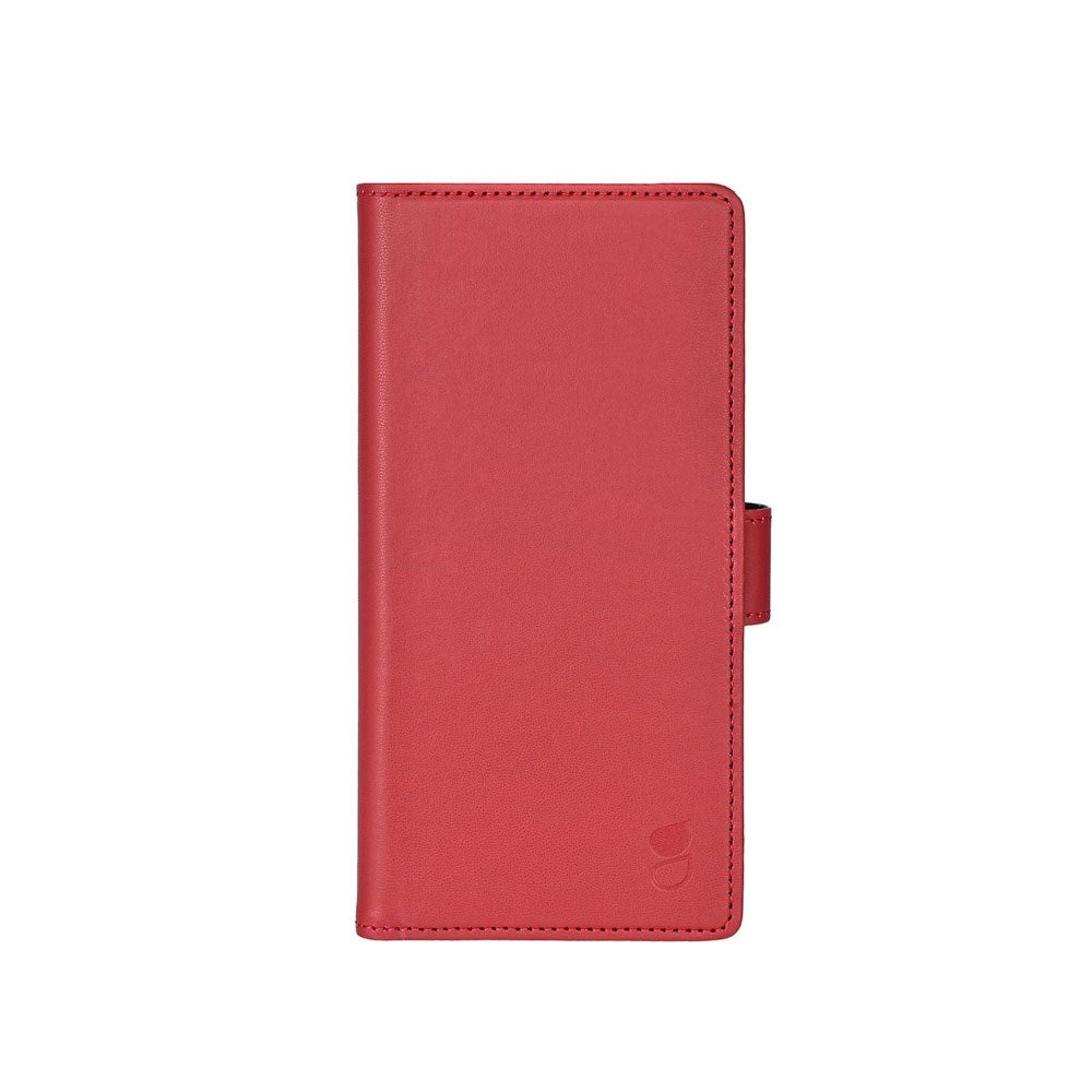 Samsung Galaxy A37 GEAR Faux Leather Flip Case - Red