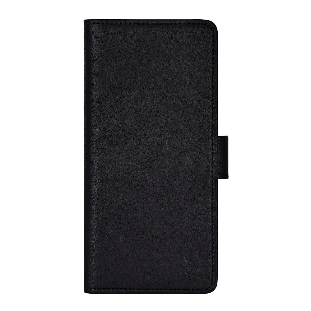 Samsung Galaxy S25 Edge GEAR Faux Leather Flip Case - MagSafe Compatible - Black