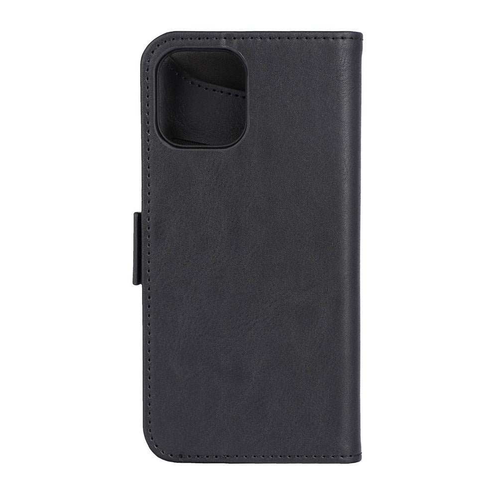 iPhone 12 / 12 Pro GEAR Leather Wallet Case - Black