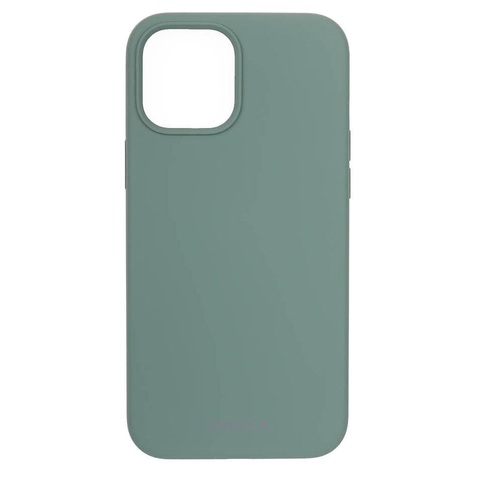 iPhone 12 / 12 Pro Onsala Collection Liquid Silicone Case - Pine Green
