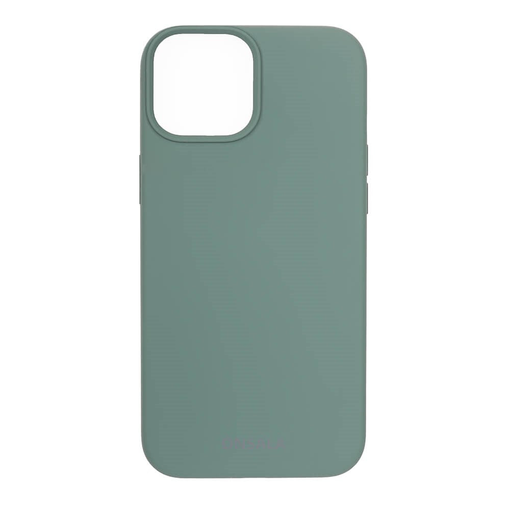 iPhone 13 Mini Onsala Collection Liquid Silicone Case - Pine Green