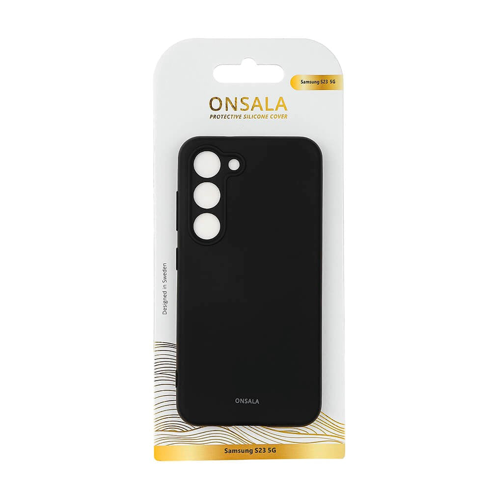 Samsung Galaxy S23 Onsala Silicone Case - Black