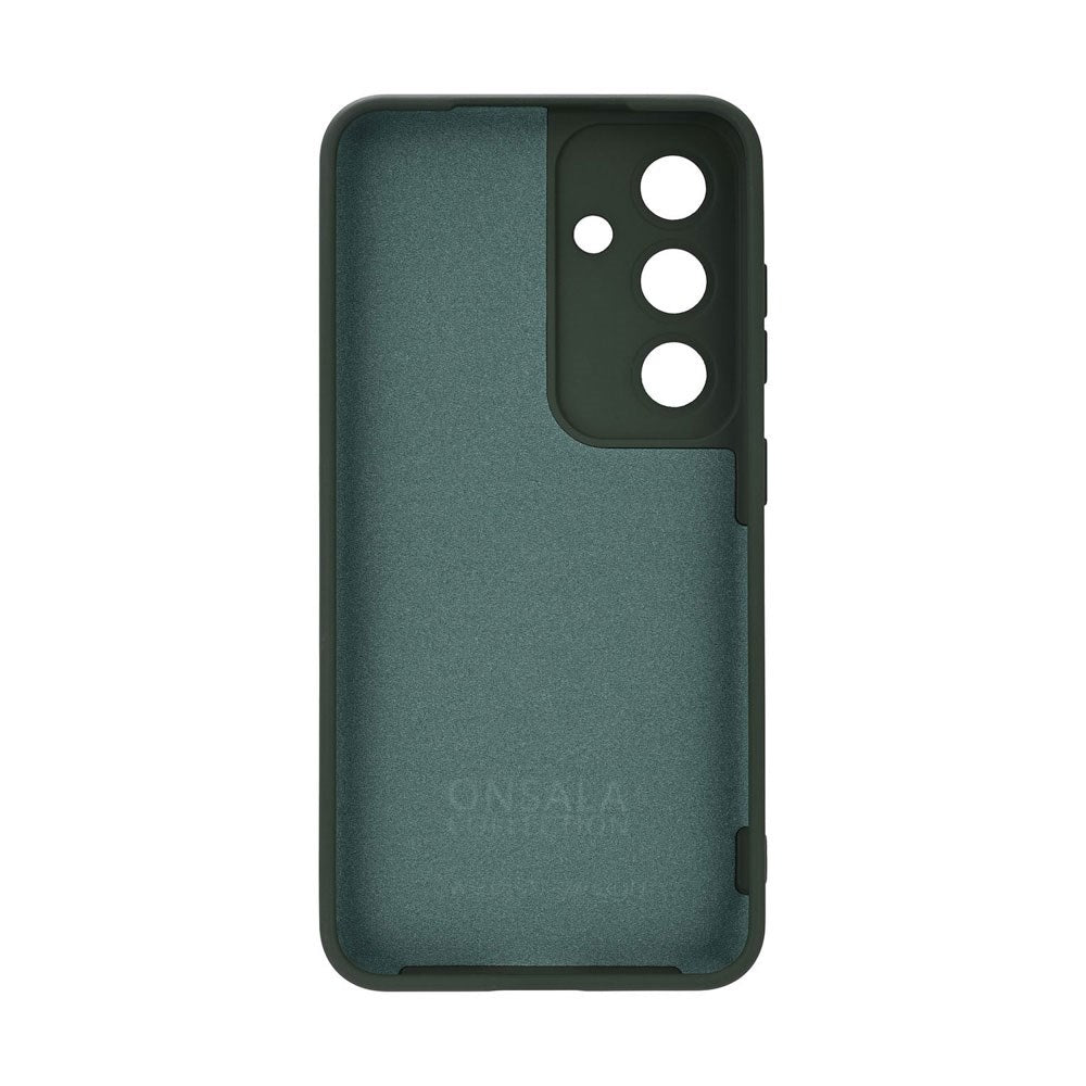 Samsung Galaxy S26 Onsala Silicone Case - MagSafe Compatible - Olive Green