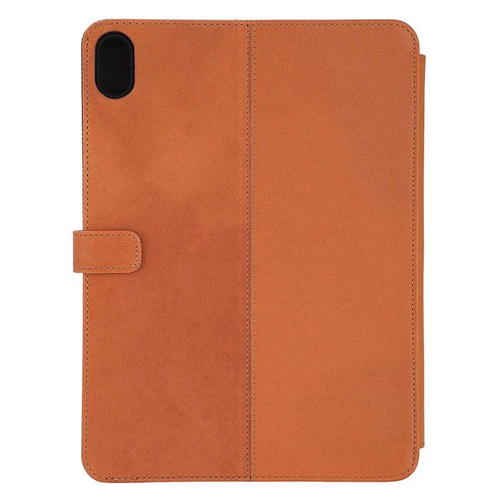 iPad 10.9" (2024/2022) Onsala Genuine Leather Flip Case - Brown
