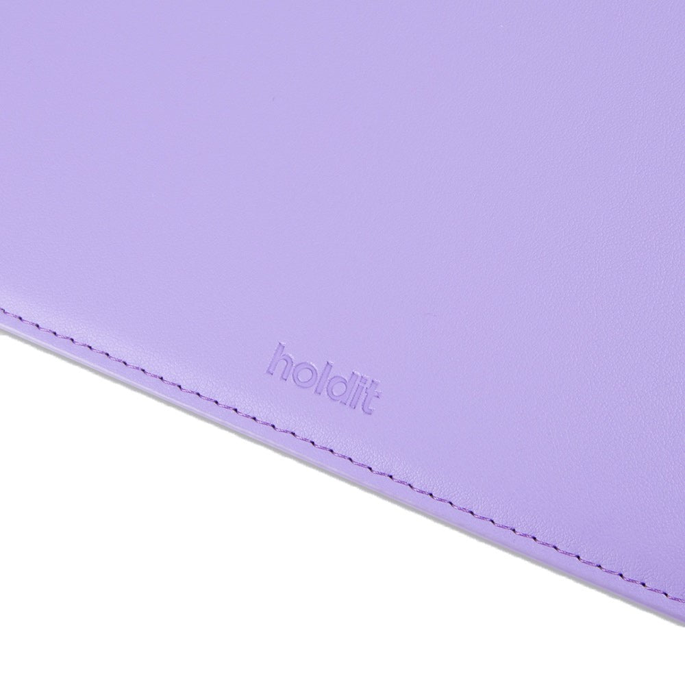 Holdit Leather Laptop Sleeve 14" (32,5 x 22,7 x 1,7 cm) - Violet