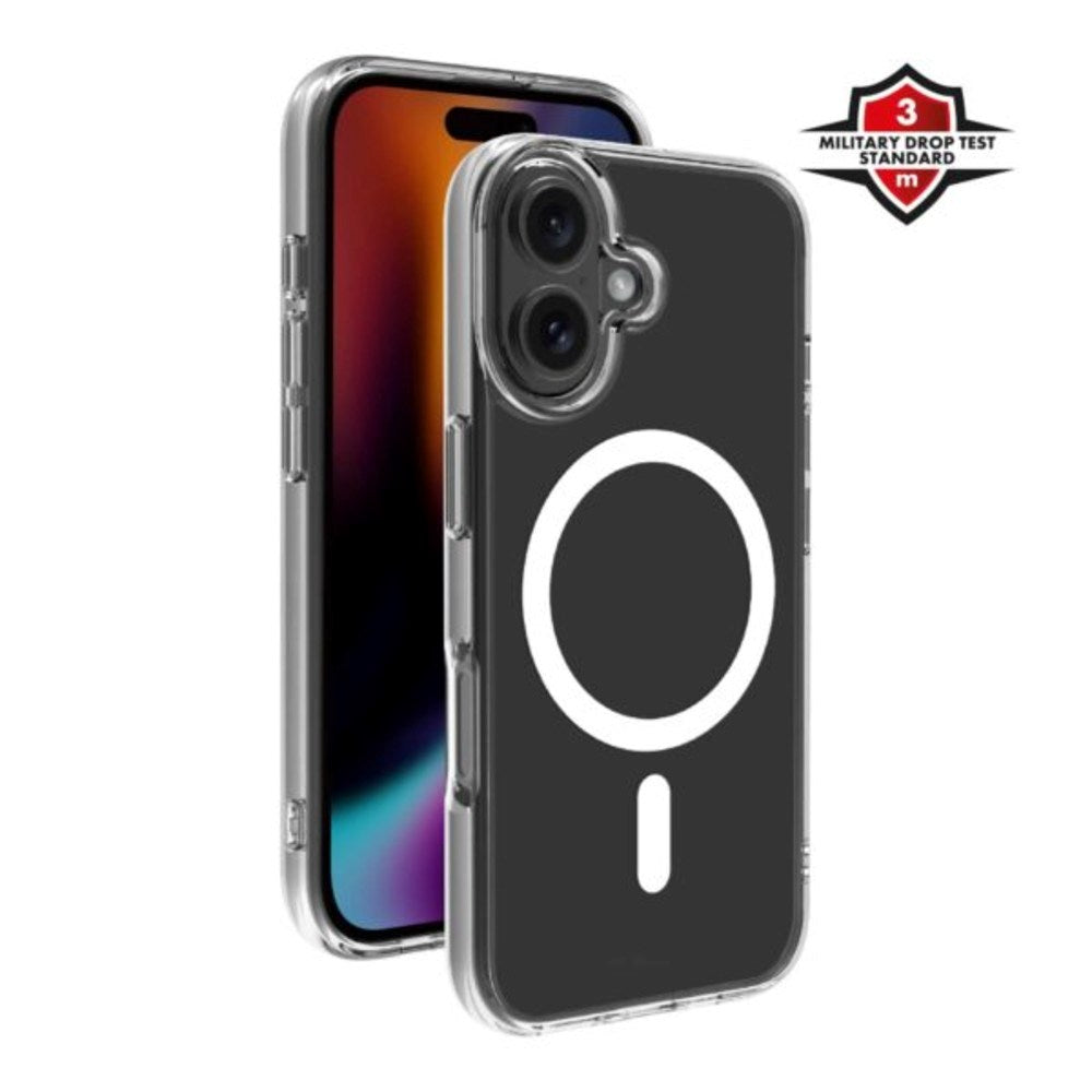 iPhone 16 X2O Mag Clear Case - MagSafe Compatible - Transparent