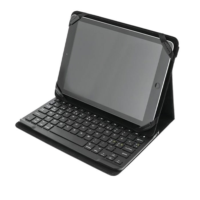 Deltaco Case & Keyboard w. Nordic Layout For (225 x 165mm-245 x 185mm) Tablets