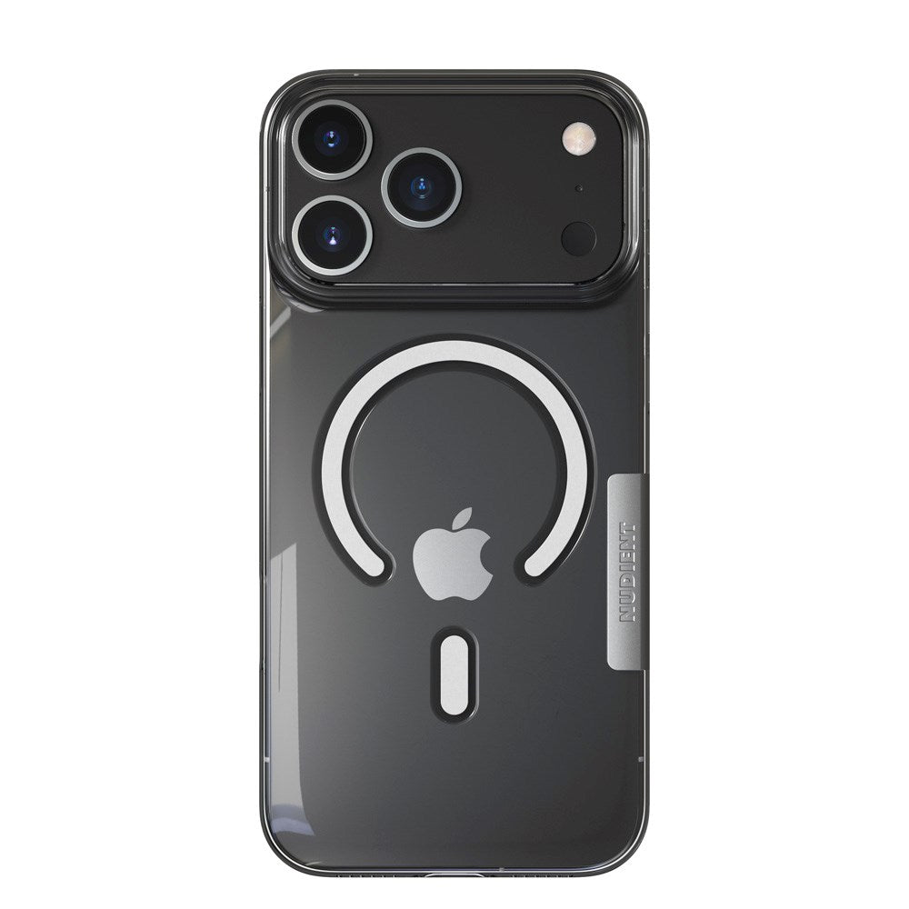 Nudient Thin Case iPhone 17 Pro Max Case - MagSafe Compatible - Transparent
