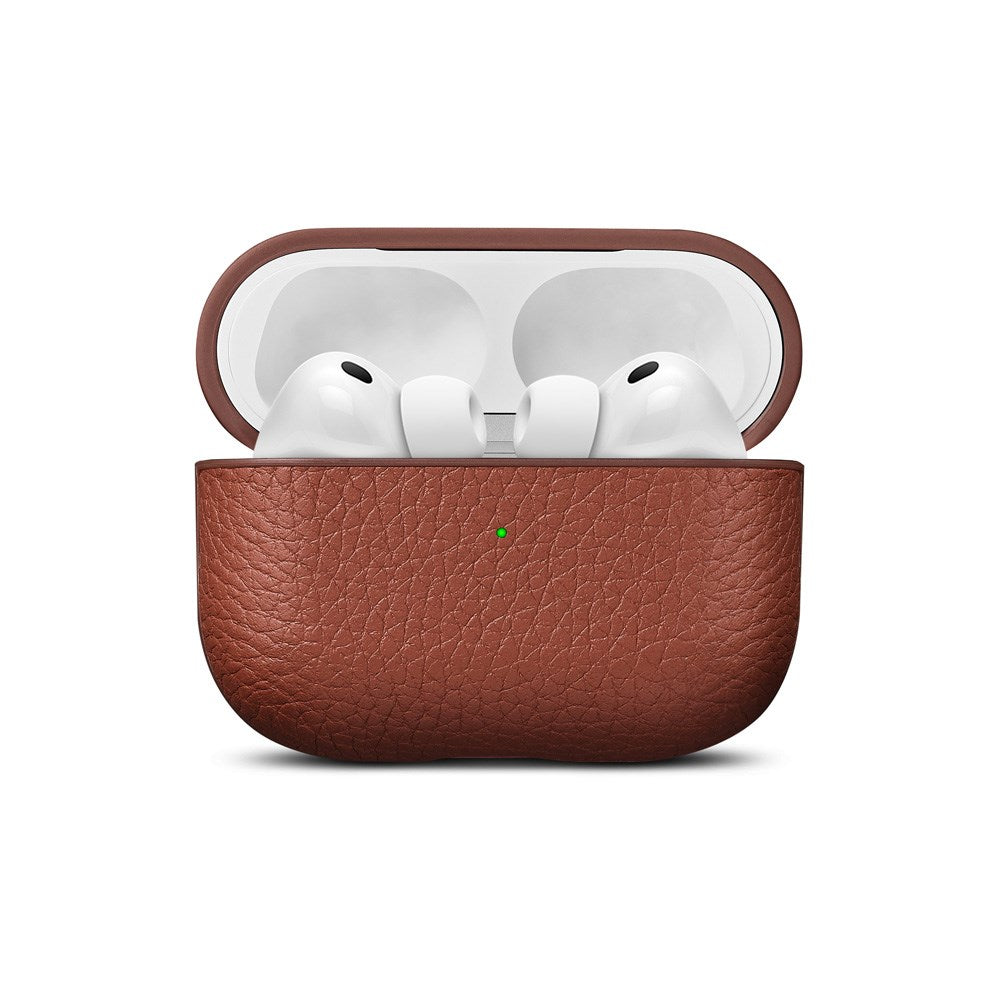 WOOLNUT Apple AirPods Pro (3rd gen.) Genuine Leather Case - Brown