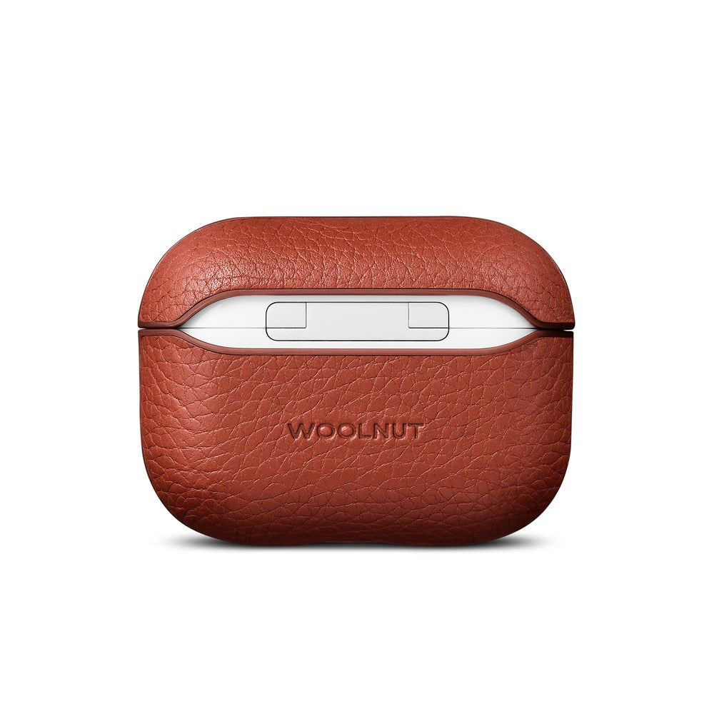 WOOLNUT Apple AirPods Pro (3rd gen.) Genuine Leather Case - Brown