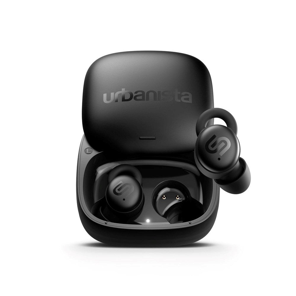 Urbanista Porto True Wireless In-Ear Headset - Sleep-Friendly Design - Midnight Black