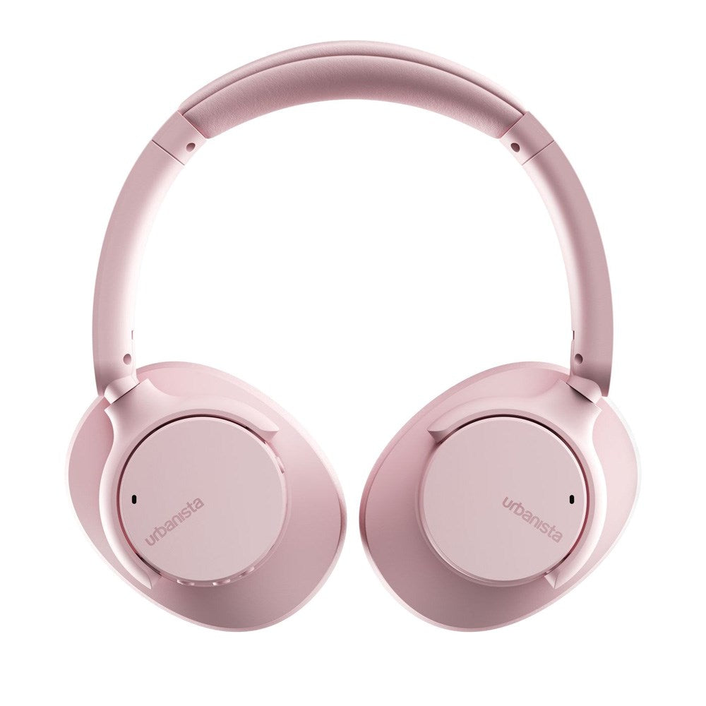 Urbanista Valencia Bluetooth Over-Ear Headphones with Active Noise Cancelling - Powder Pink