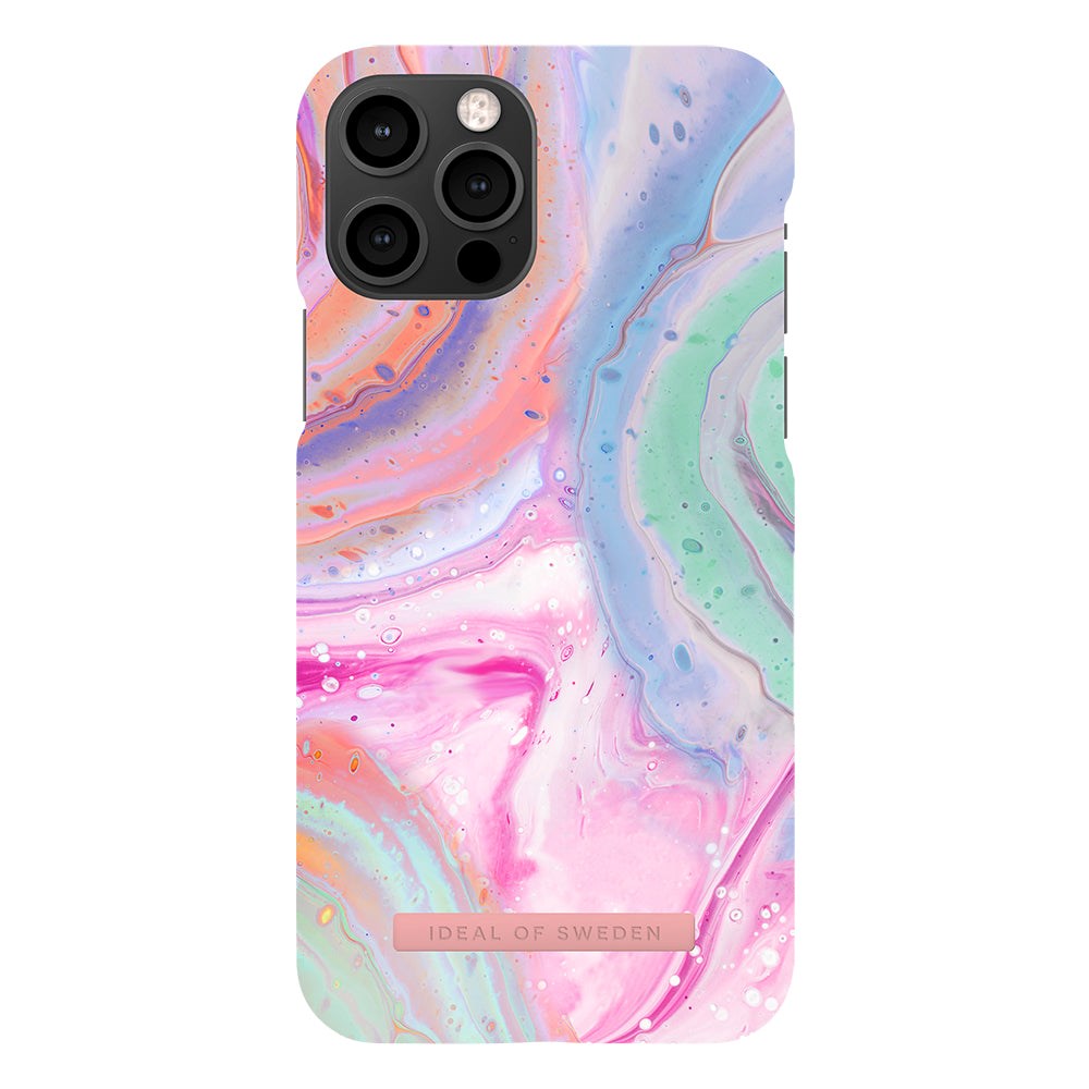 iDeal Of Sweden iPhone 12 / 12 Pro Fashion Case - Pastel Marble