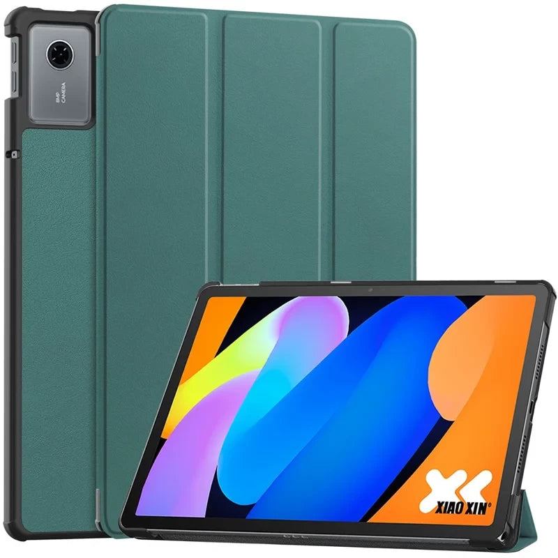 Lenovo Idea Tab 11 EIDERWOOD Leather Flip Case - Green