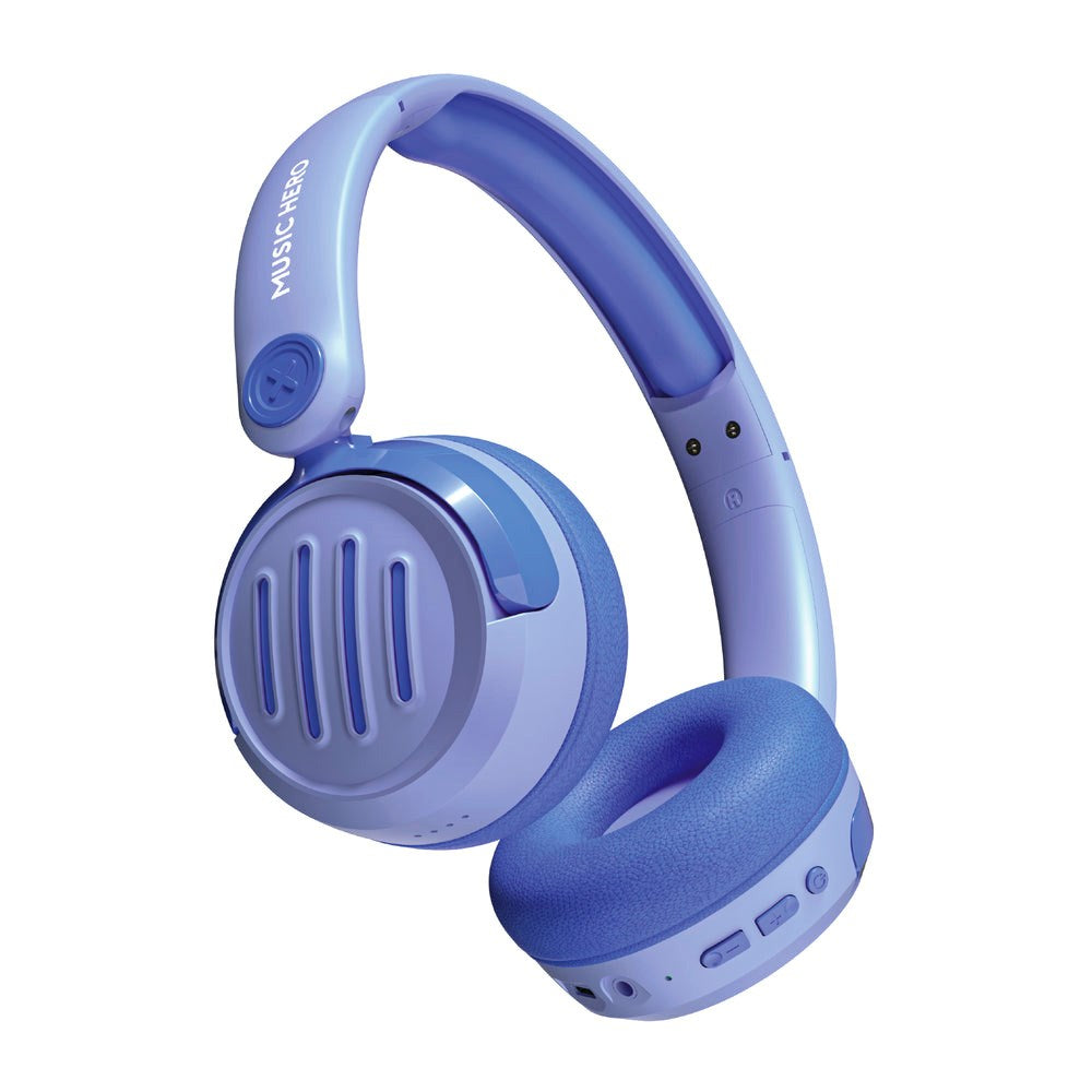 SBS Wireless On-Ear Headphones for Kids - Blue
