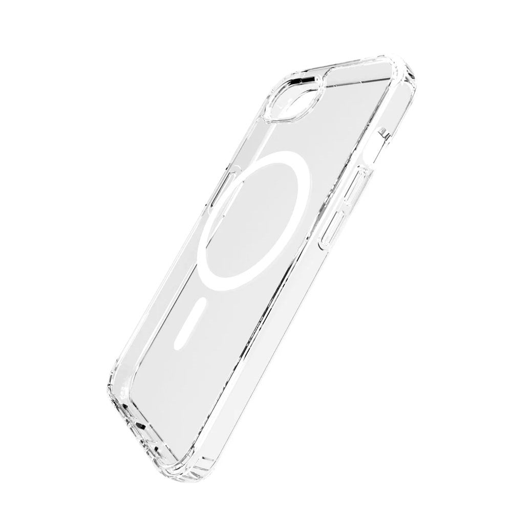 iPhone 17e / 16e PURO LITE MAG Hybrid Case - MagSafe Compatible - Transparent / White