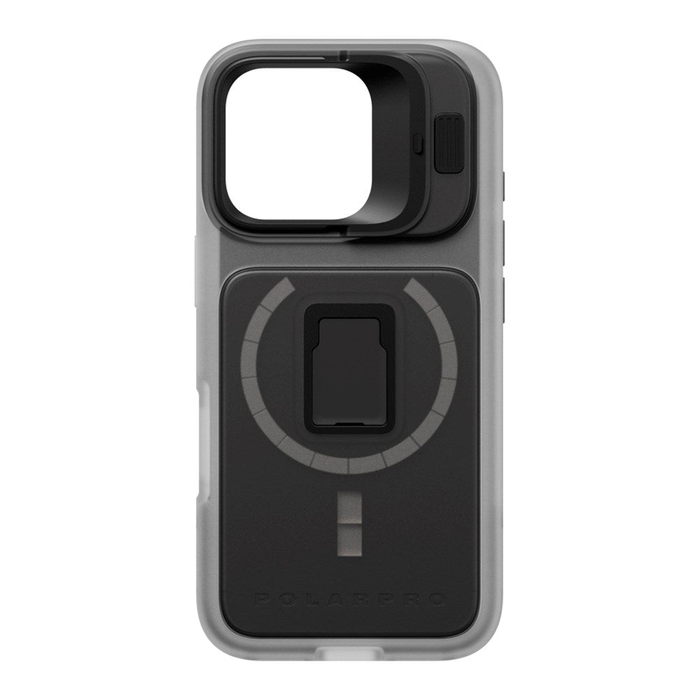 iPhone 16 Pro PolarPro LiteChaser 16 Pro Case - MagSafe Compatible - Transparent / Black