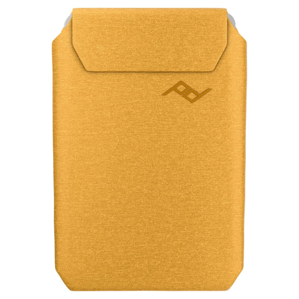 Peak Design Magnetic Nylon Fabric Card Holder - MagSafe Compatible - Sun