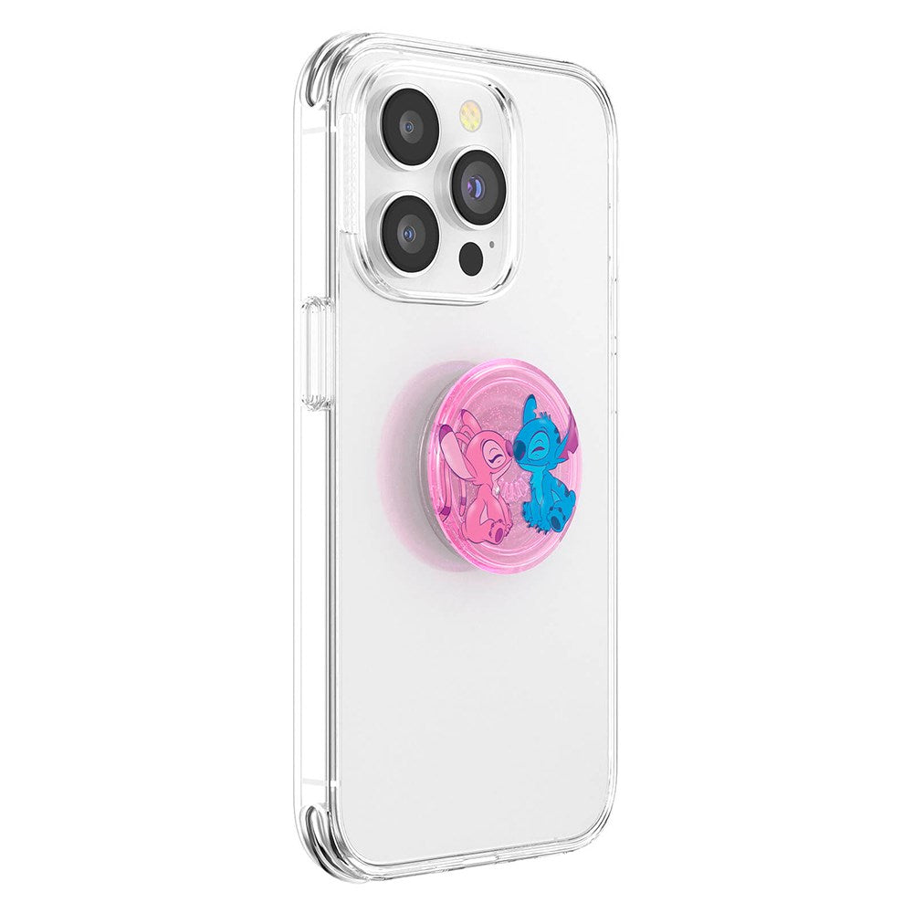POPSOCKETS PopGrip Licensed Angel & Stitch Forever Removable Grip with Stand Function