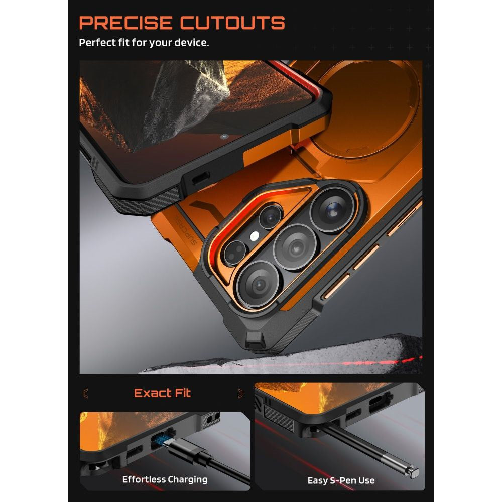 Samsung Galaxy S26 Ultra SUPCASE UB Grip Mag Case - MagSafe Compatible - Orange