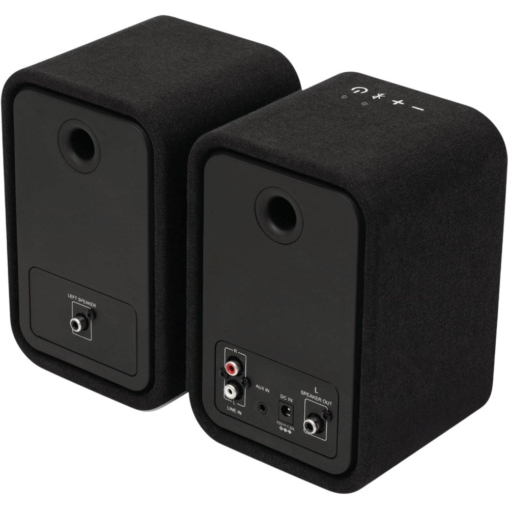 House of Marley Uplift Bookshelf Bluetooth Speaker - Black / Light Bamboo