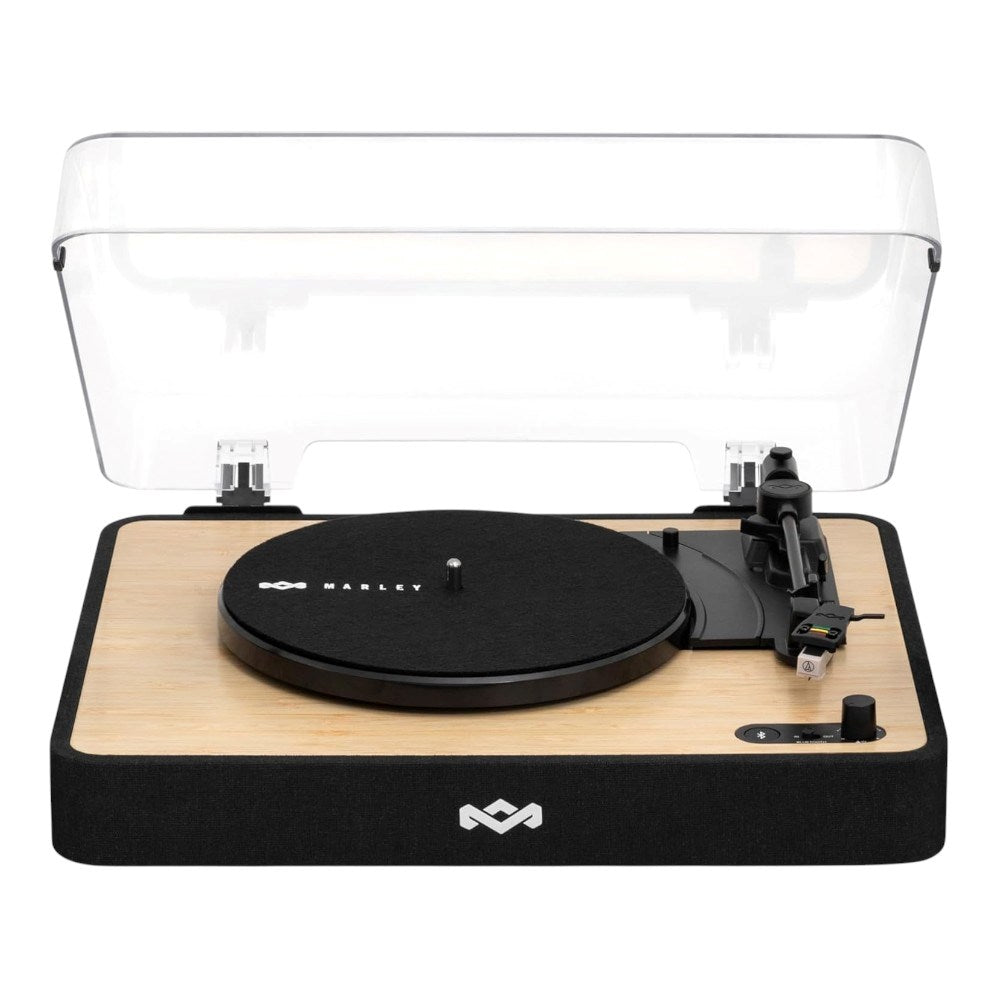 House of Marley Revolution Turntable - Black / Light Bamboo