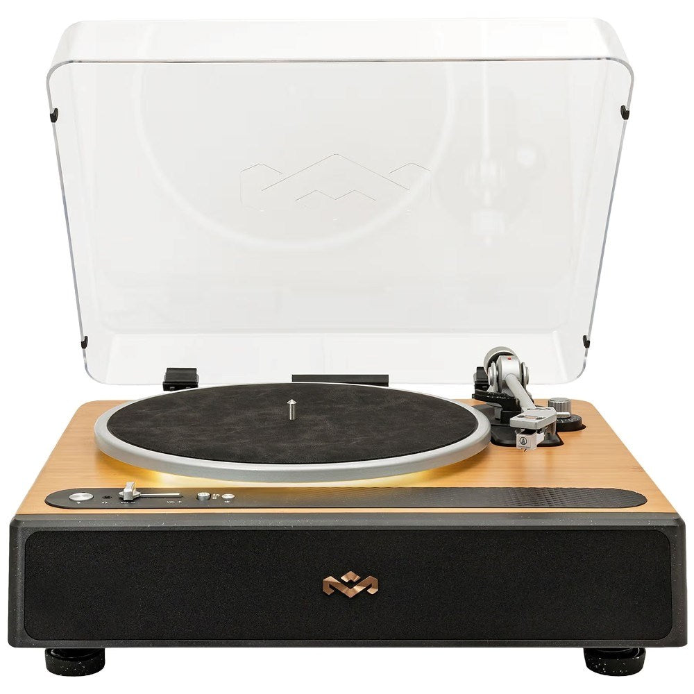 House of Marley Soul Rebel Turntable - Black / Light Bamboo