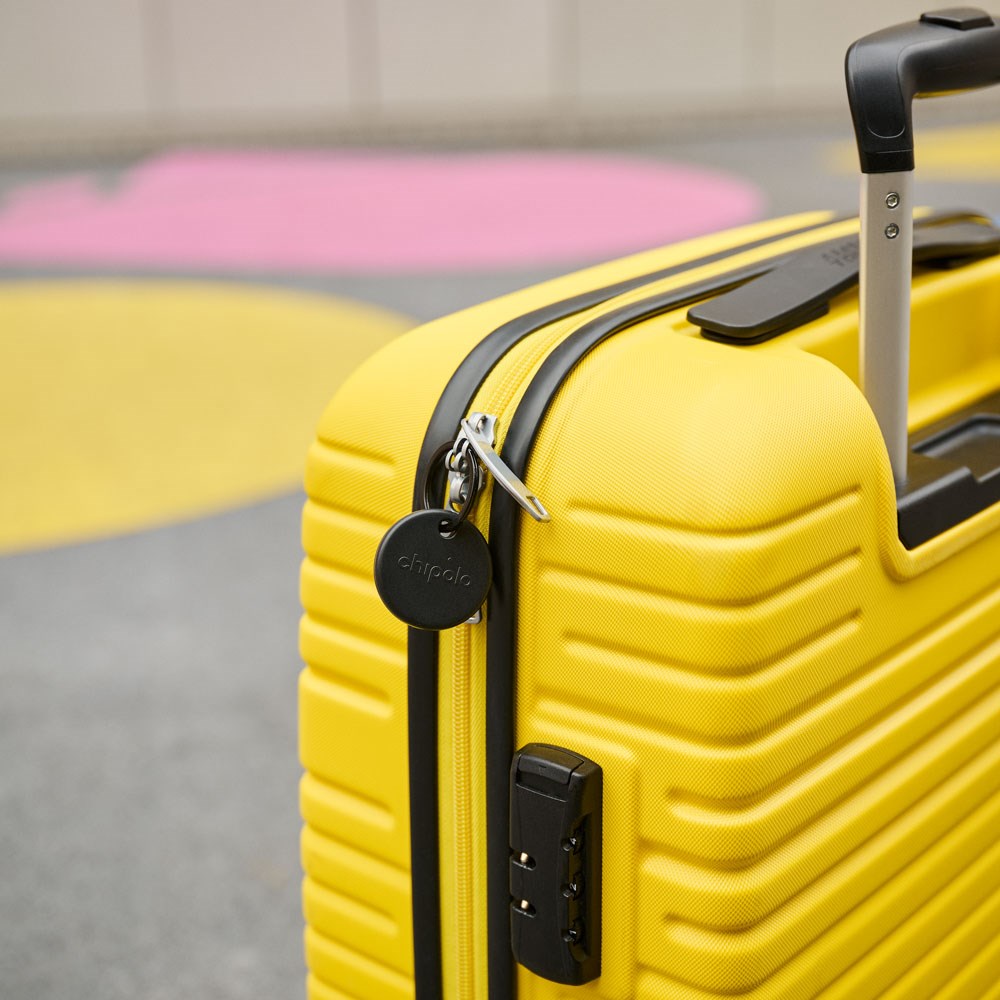 Chipolo POP Bluetooth GPS Tracker - Compatible with Apple Find My & Google's Find My Device - Black