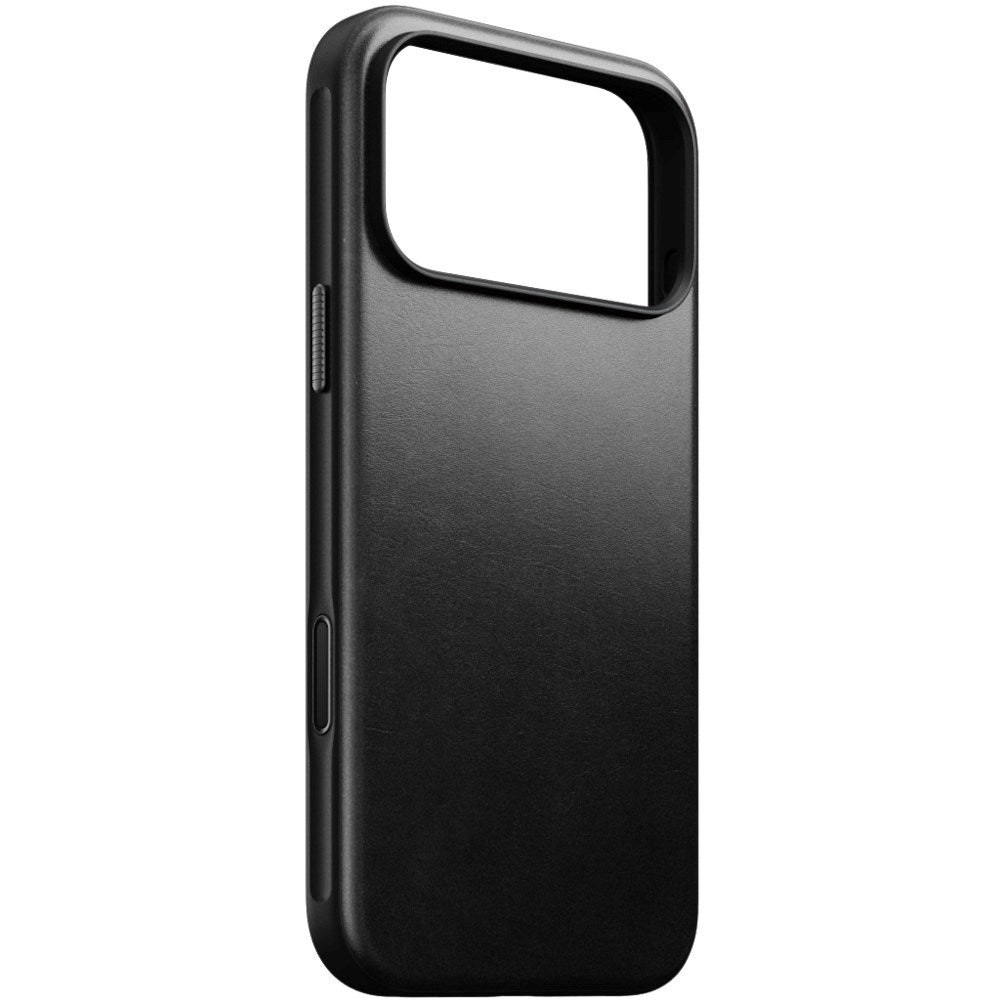 iPhone 18 Pro Nomad Modern Horween Leather Case - MagSafe Compatible - Black