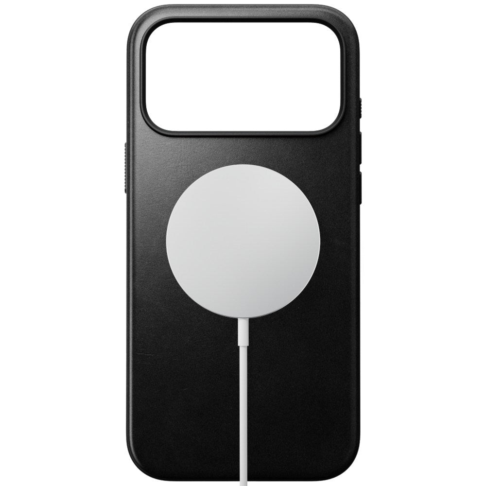 iPhone 18 Pro Nomad Modern Horween Leather Case - MagSafe Compatible - Black