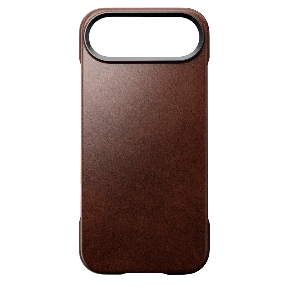 Nomad iPhone Air Traditional Horween Leather Case - MagSafe Compatible - Rustic Brown