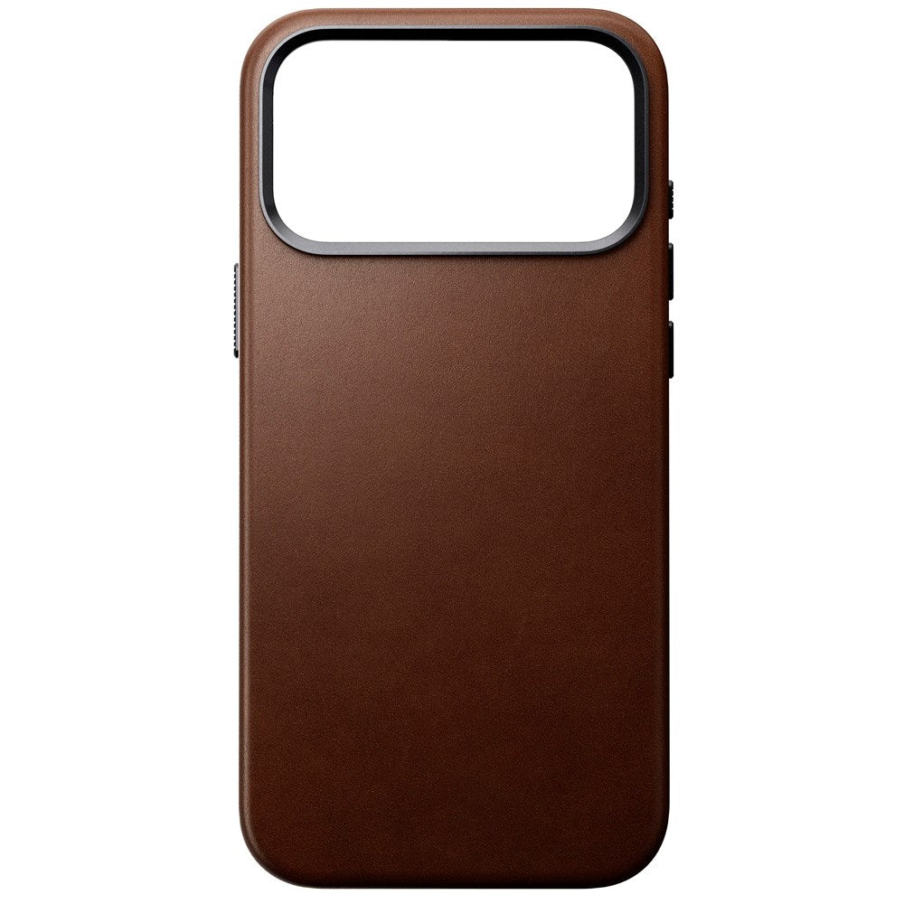 Nomad iPhone 17 Pro Max Traditional Leather Case - MagSafe Compatible - Brown