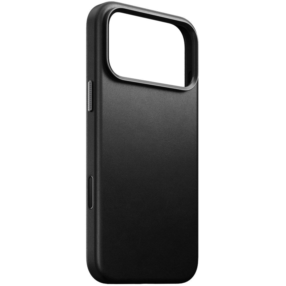 iPhone 18 Pro Nomad Traditional Leather Case - MagSafe Compatible - Black