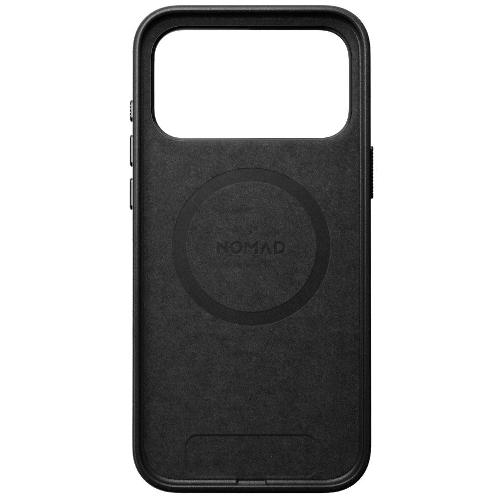 iPhone 18 Pro Nomad Traditional Leather Case - MagSafe Compatible - Black