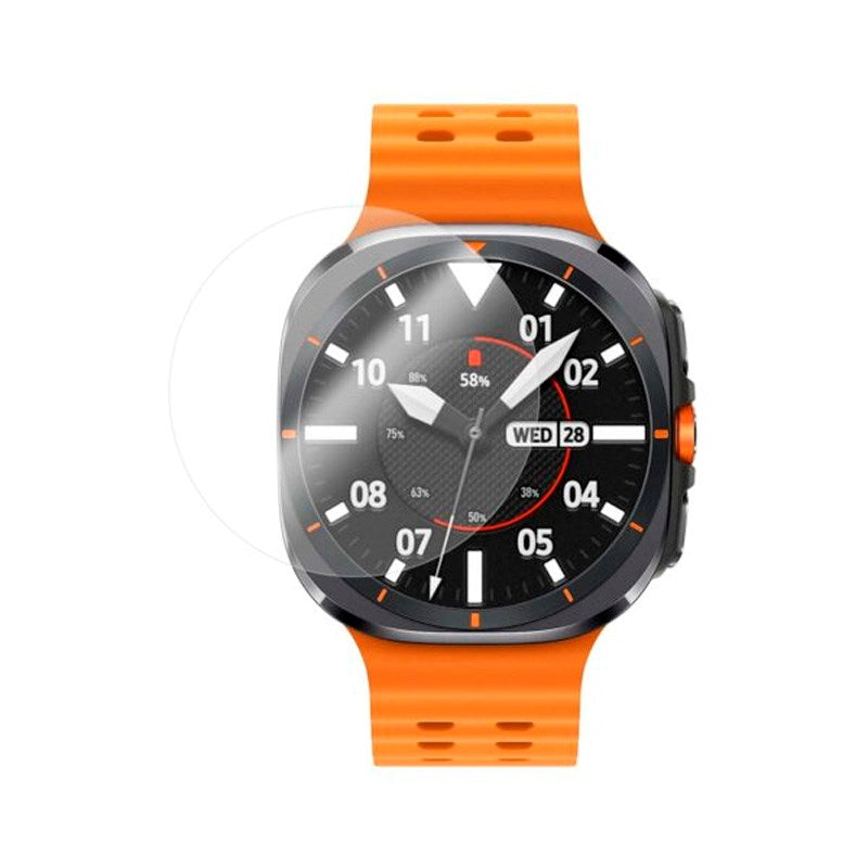 Samsung Galaxy Watch Ultra (47mm) Fixed Tempered Protective Glass - 2 pcs - Transparent