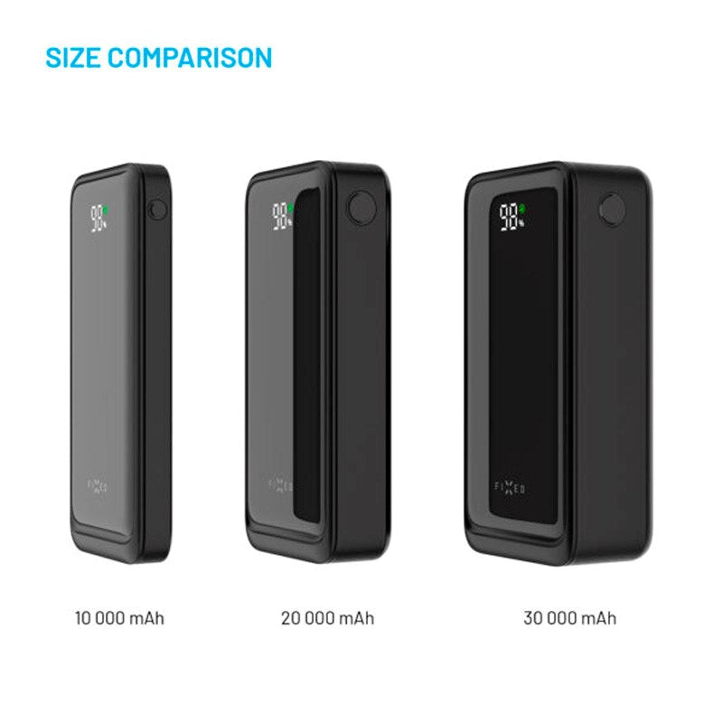Fixed Zen2 10 - 20W PowerBank 10.000 mAh - Black