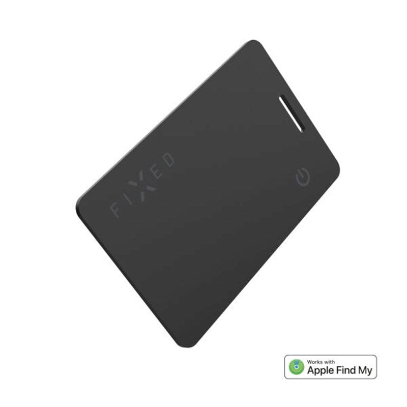 Fixed Tracking Card- Apple Find My Compatible - Black