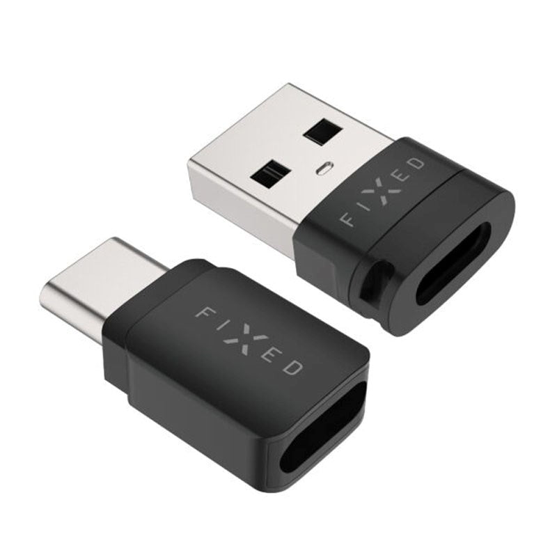 Fixed 240W Data Blocker 2-in-1 USB-A & USB-C - Black