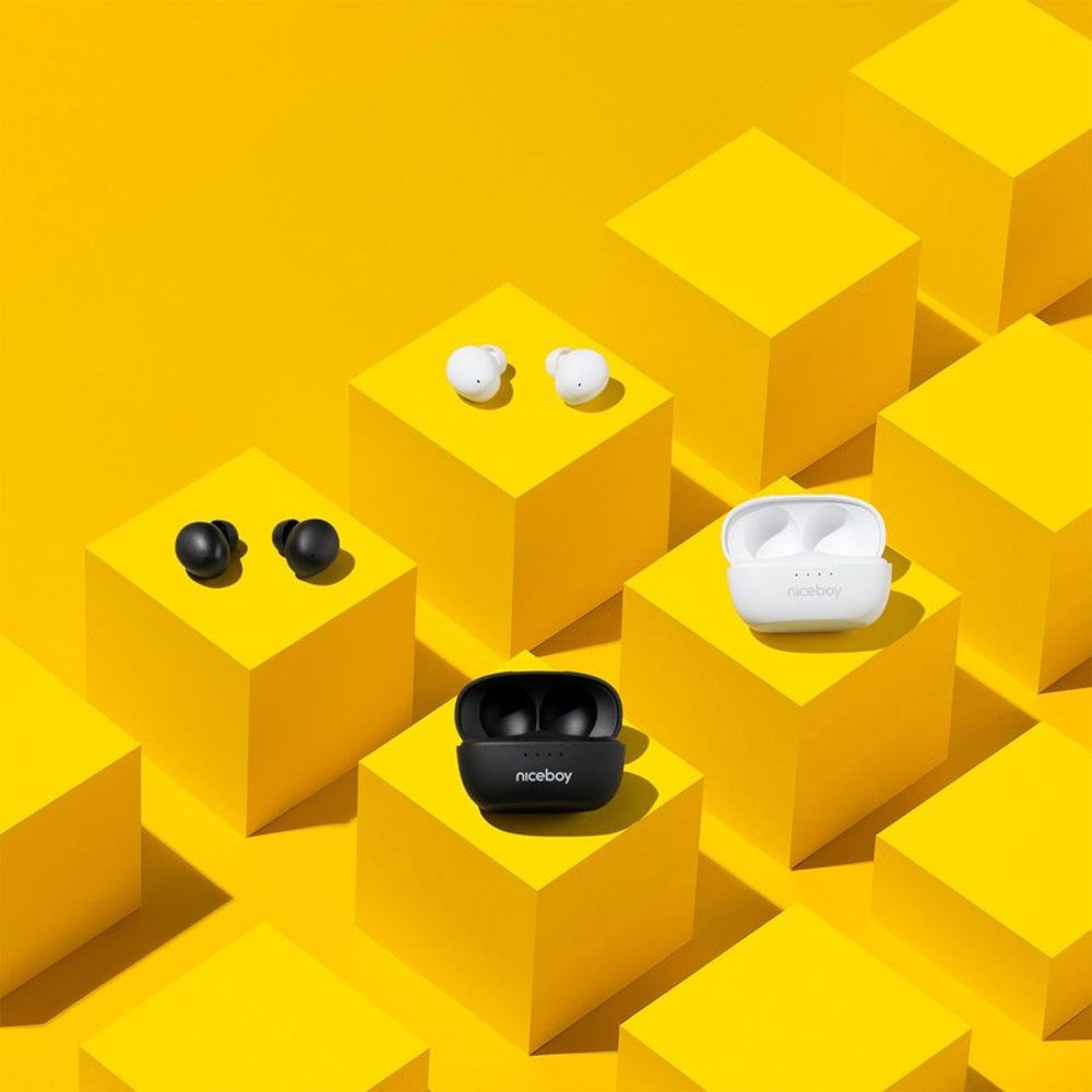 Niceboy HIVE Podsie 4 True Wireless In-Ear Headphones - White