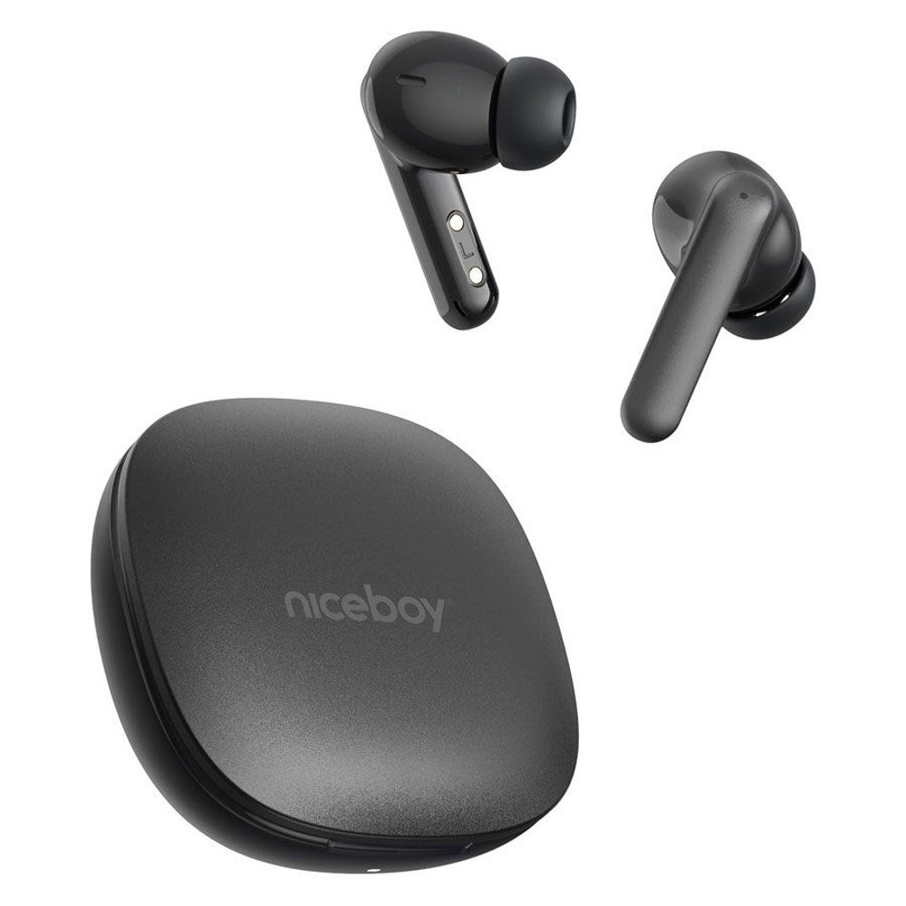 Niceboy HIVE Pins Pro 4 ANC True Wireless In-Ear Headphones - Black