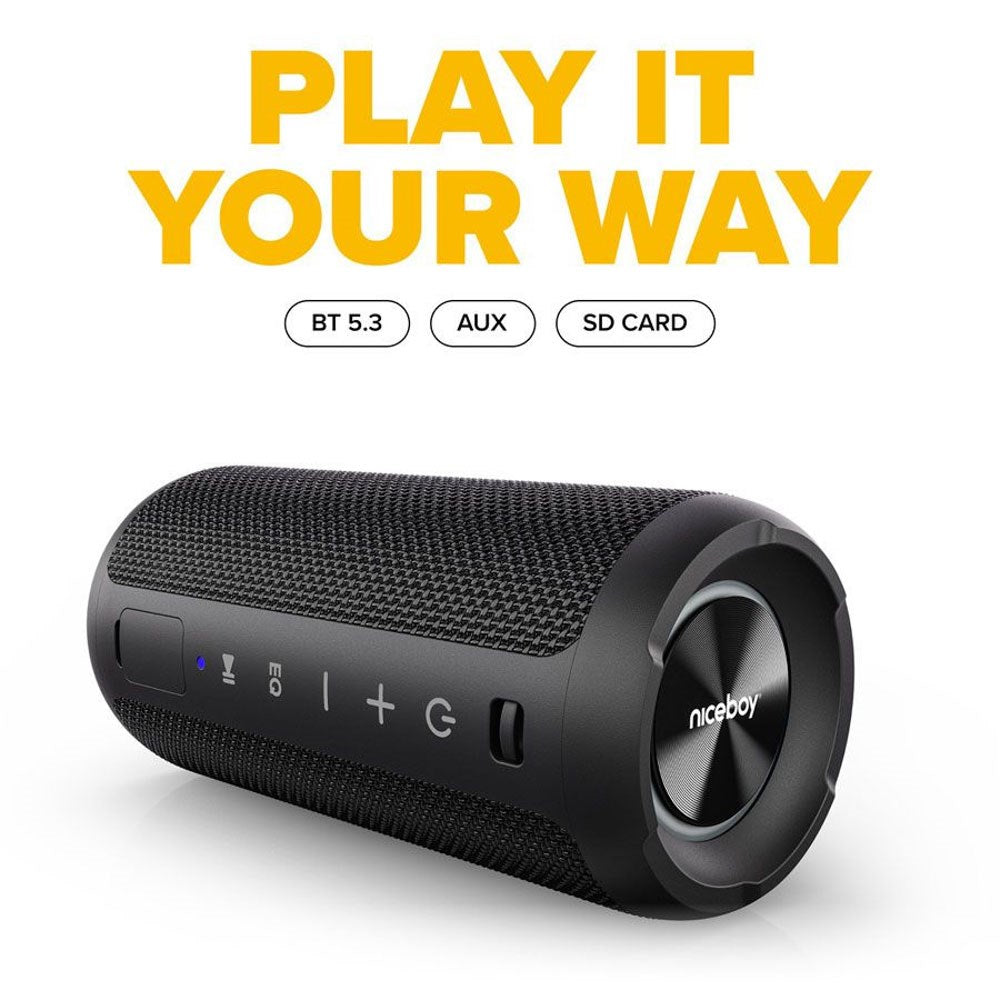 Niceboy Orion 24W Bluetooth Speaker - Black