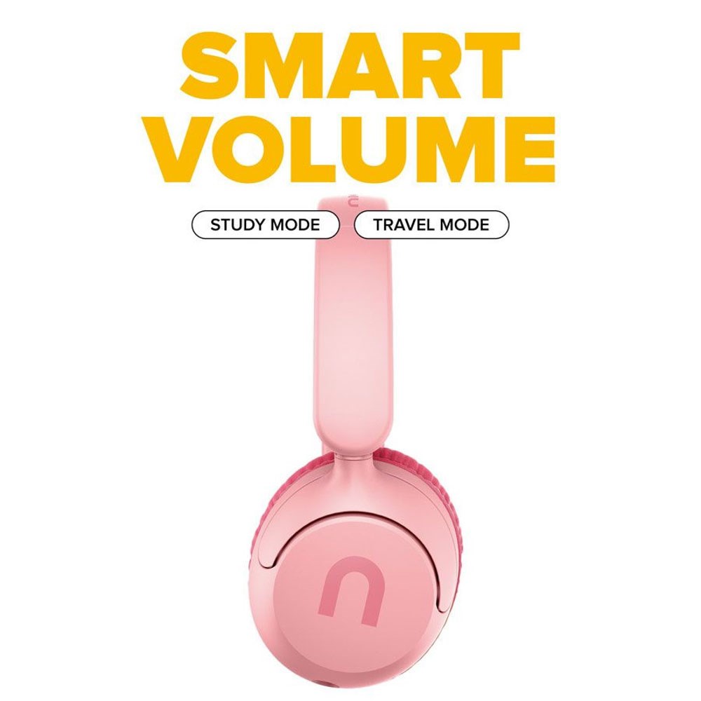 Niceboy Kiddie 2 Wireless Headphones for Kids - Pink
