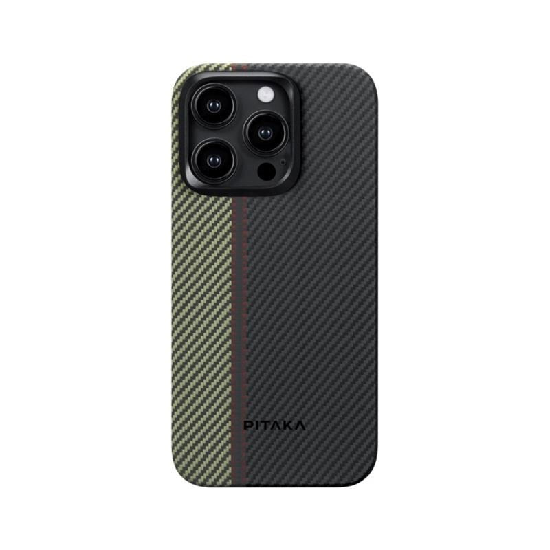 iPhone 15 Pro Max PITAKA Fusion Weaving MagEZ Case - MagSafe Compatible - Overture